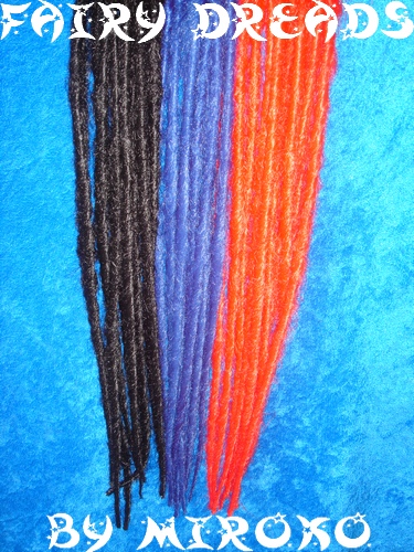 COMMANDE DE DREADS SYNTHETIQUES DE JILL