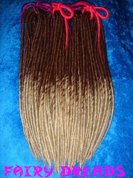 LES DREADS SYNTHETIQUES BICOLORES