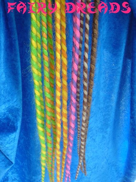 LES DREADS SYNTHETIQUES TORSADEES