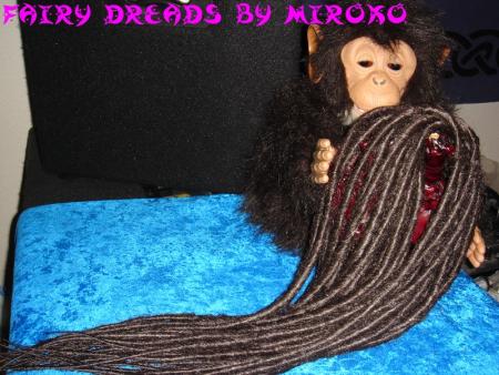 COMMANDE DE DREADS SYNTHETIQUES DE MZELLE TRIBE