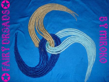 COMMANDE DE DREADS SYNTHETIQUES DE KULU-LA FEE CLOCHETTE