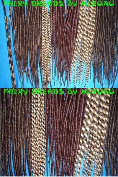 COMMANDE DE DREADS SYNTHETIQUES DE RAISSAGA