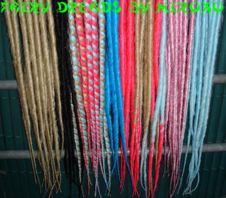 COMMANDE DE DREADS SYNTHETIQUES DE CINDY