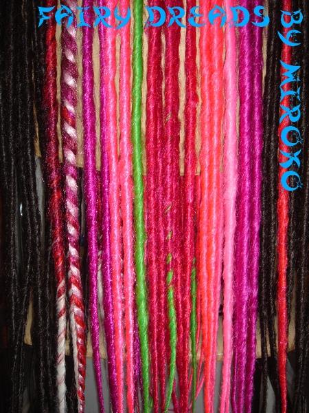 COMMANDE  DE DREADS SYNTHETIQUES DE BOUBOU