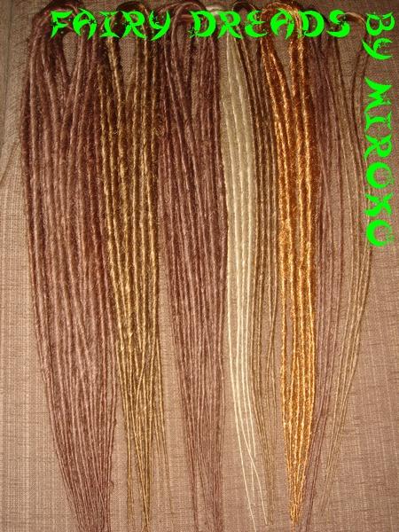COMMANDE DE DREADS SYNTHETIQUES D'ARMELLE
